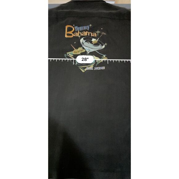 Tommy Bahama Silk Shirt "Bar‎ None" - Mens XXL - Picture 7 of 8